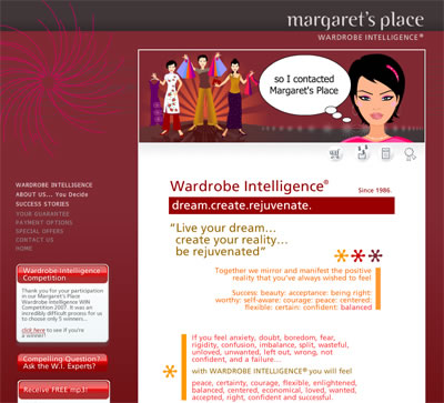 Image consultant & couture website