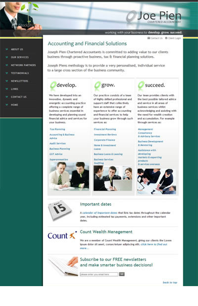 CBD accounting firm website