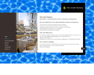 Event Management website